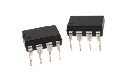 radyo mikro devresi beyaz arkaplanda izole edildi 