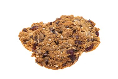 Beyaz arkaplanda yalıtılmış mısır gevreği 