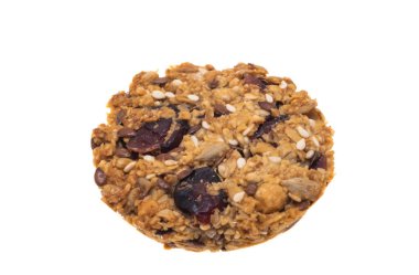 Beyaz arkaplanda yalıtılmış mısır gevreği 