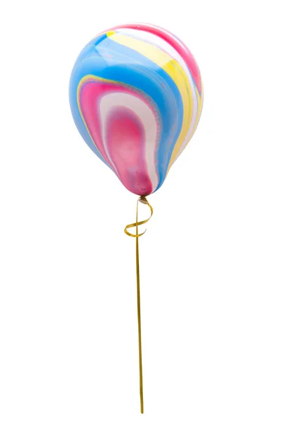 Rainbow Balloons Isolated White Background — Stock Photo, Image