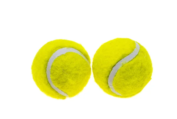 Tennis Balls Isolated White Background — Stock Photo, Image