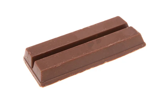 Coklat Diisolasi Pada Latar Belakang Putih — Stok Foto
