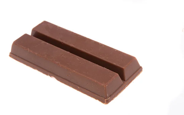 Chocolates Isolados Sobre Fundo Branco — Fotografia de Stock