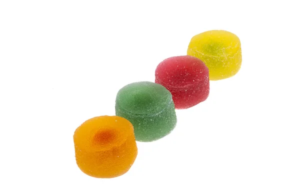 Gummy Godis Isolerad Vit Bakgrund — Stockfoto