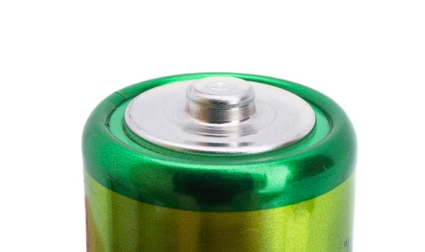 Batterie Isolate Sfondo Bianco — Foto Stock