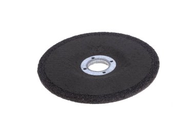 sanding disc isolated on white background 