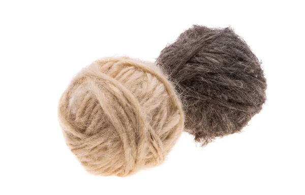 Skeins Thread Wool Isolated White Background — Stock Photo, Image