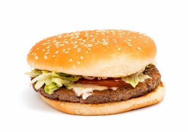 lezzetli hamburger
