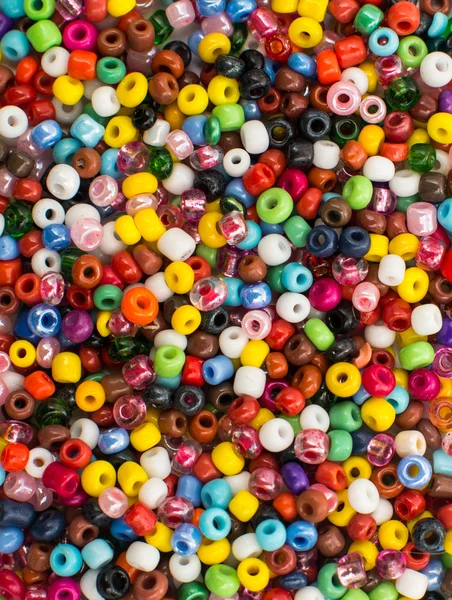Multi colored beads — Stock Photo, Image