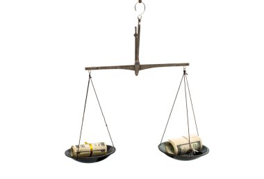 dolar ölçekler üzerinde