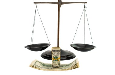 dolar ölçekler üzerinde