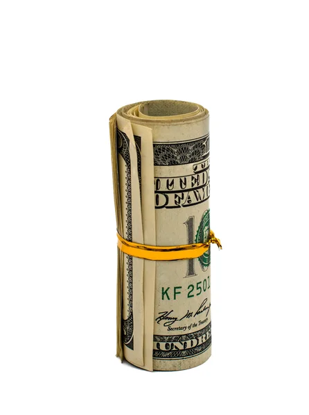 Dollars isolated — Stock Photo, Image