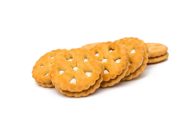 Cookie smörgås — Stockfoto