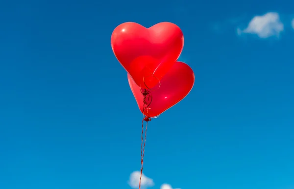 Valentine heart balloon — Stock Photo, Image