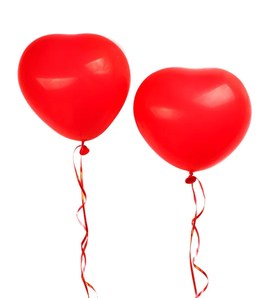 Rote Luftballons — Stockfoto