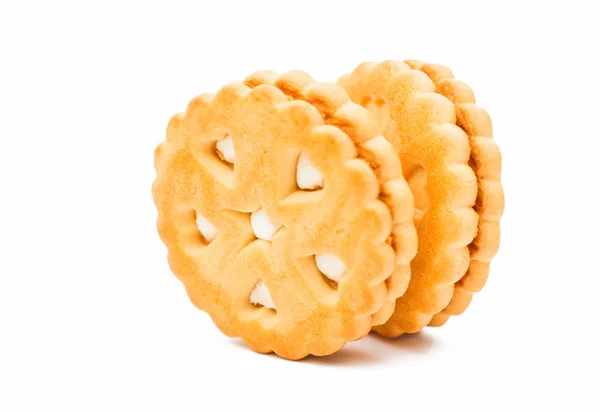 Galletas con crema — Foto de Stock