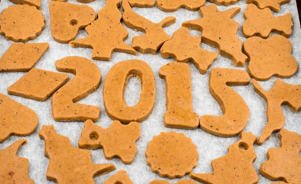 Masa para galletas de Navidad — Foto de Stock