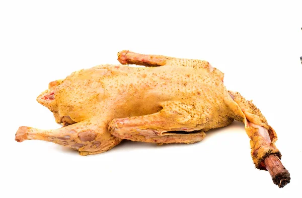 Fresh carcass of a goose — Stock Photo, Image