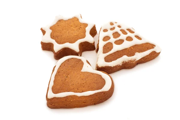 Kerst peperkoek koekjes — Stockfoto