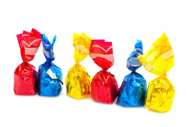 Verpackte Bonbons — Stockfoto