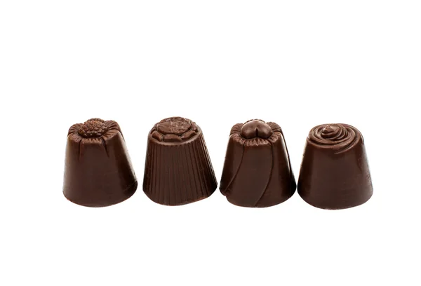 Chocolade snoepjes — Stockfoto