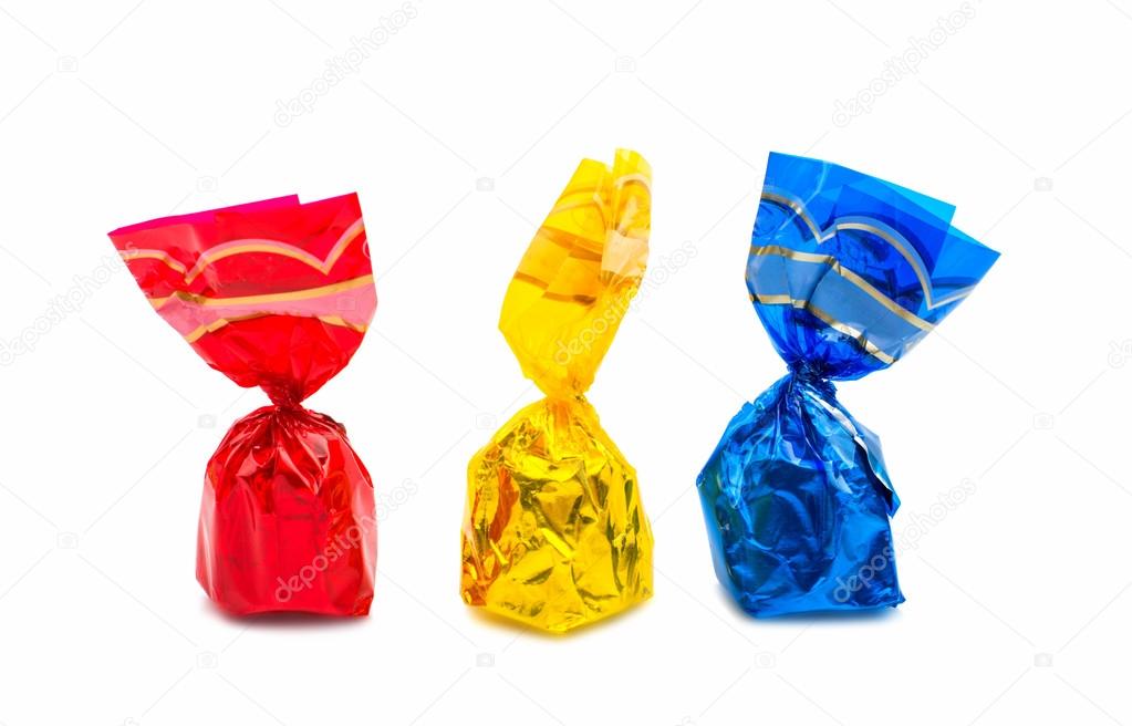 Wrapped candies