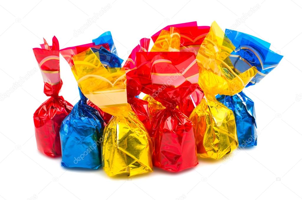 Wrapped candies