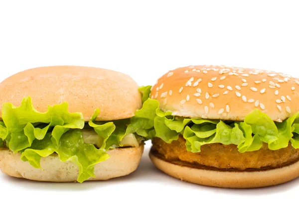 Big hamburgers — Stock Photo, Image