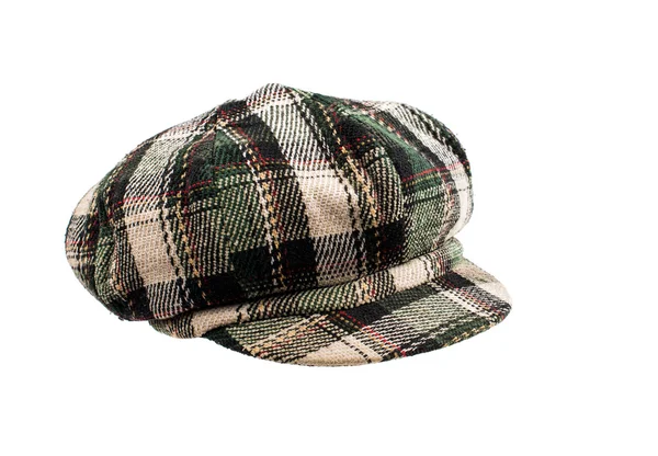 Plaid cap — Stock Photo, Image