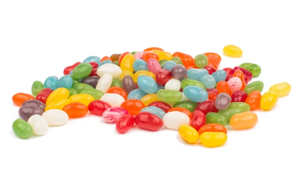 Colorful jelly bean candy sweets — Stock Photo, Image