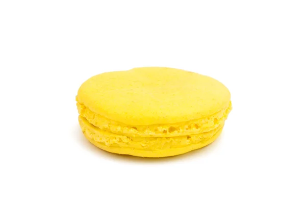 Macaroon på vit — Stockfoto