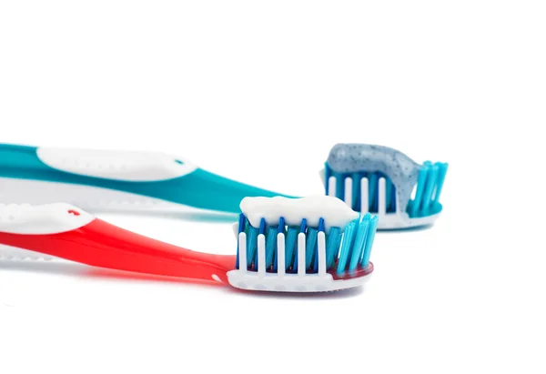 Cepillos de dientes — Foto de Stock