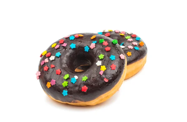 Chocolate donuts — Stock Photo, Image