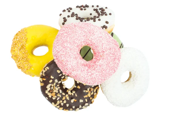 Donuts con glaseado — Foto de Stock