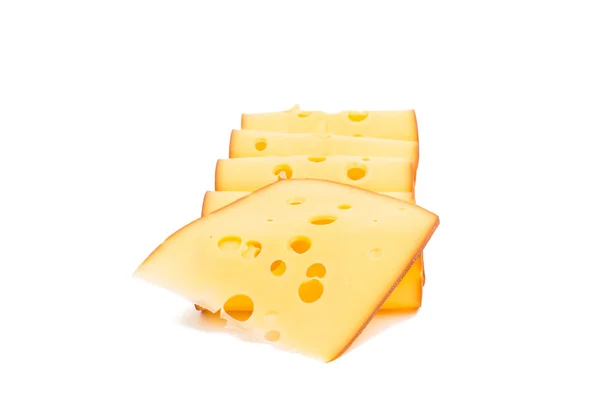 Sýrové plátky — Stock fotografie