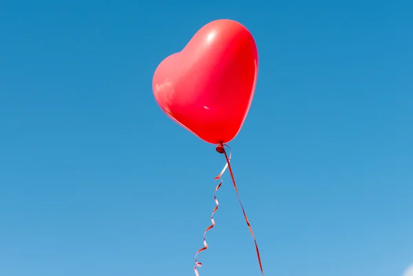 Μπαλόνι καρδιά του Αγίου Βαλεντίνου — Φωτογραφία Αρχείου