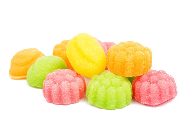 Jelly candies  with sugar — Stock Photo, Image