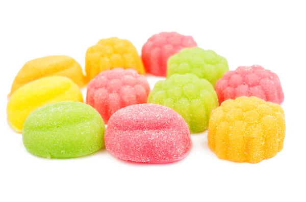 Jelly candies  with sugar — Stock Photo, Image