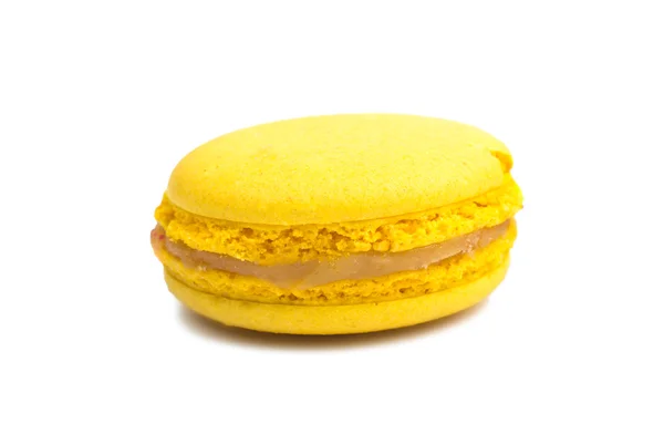 Farbenfroher und schmackhafter französischer Macaron — Stockfoto