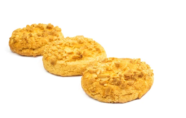 Biscotti dolci alle arachidi — Foto Stock