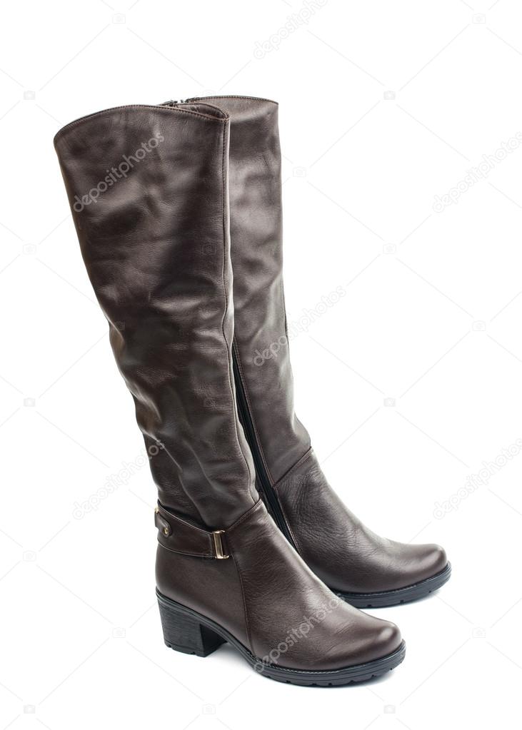 women's leather boots 