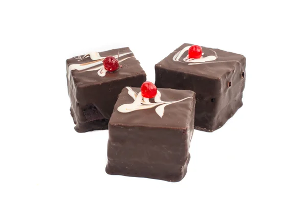 Läckra chokladkakor — Stockfoto