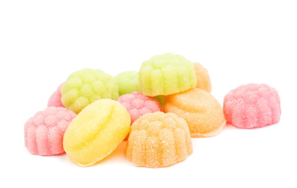 Jelly colored candies — Stock Photo, Image