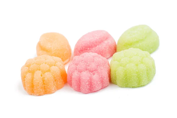 Jelly colored candies — Stock Photo, Image