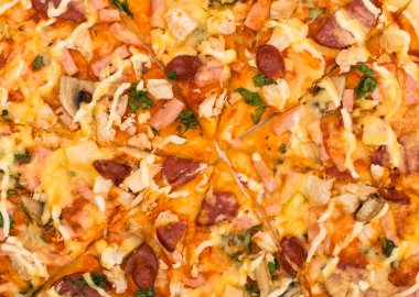 İtalyan pizza arka plan