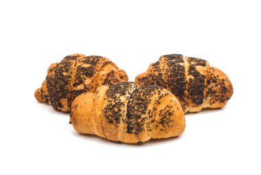 İzole lezzetli ay çöreği