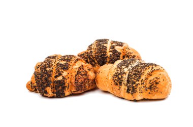 İzole lezzetli ay çöreği