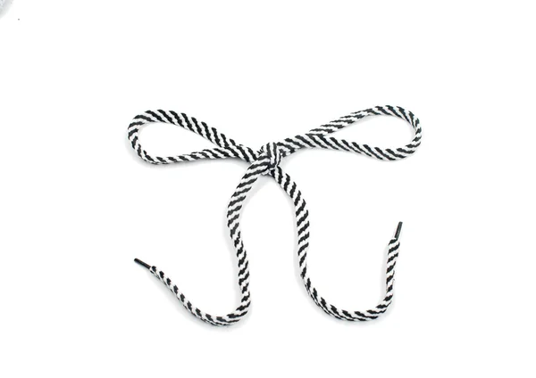 Полосатый шнурок — стоковое фото