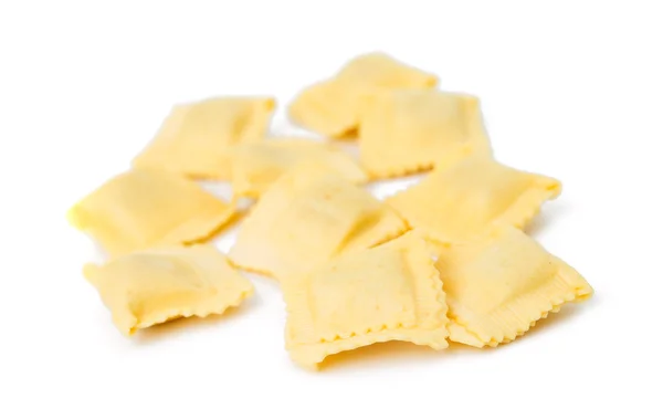 Ravioli quadrati di pasta — Foto Stock