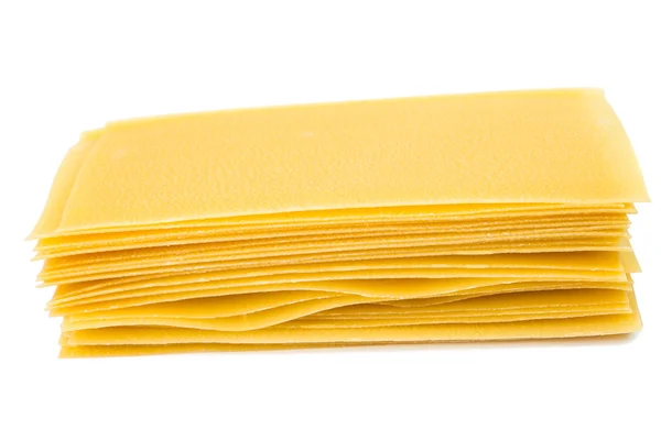 Fresh pasta for lasagna — Stock Photo, Image